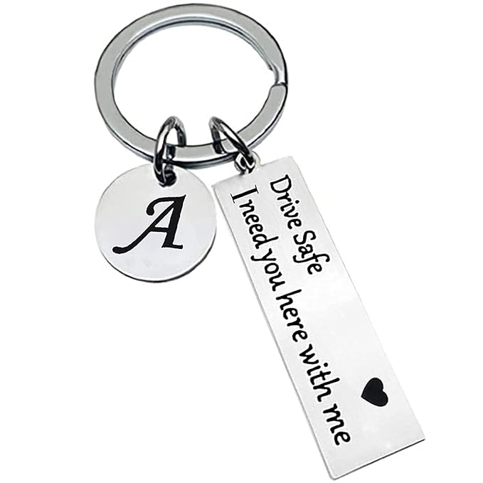 Drive Safe Keychain for Boyfriend 