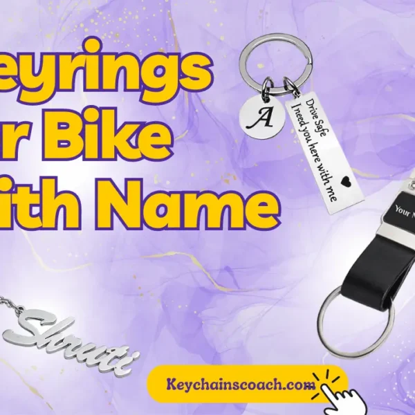 best keyring for bike with name