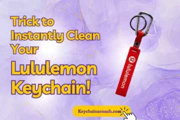 Trick to Instantly Clean Your Lululemon Keychain!