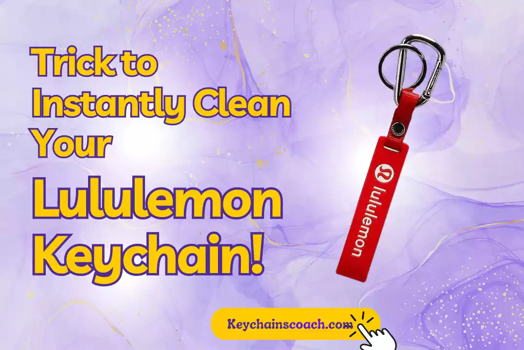 Trick to Instantly Clean Your Lululemon Keychain!