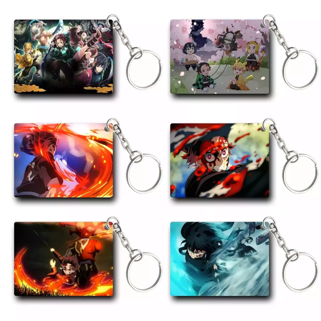 Best Demon Slayer Printed keychain 