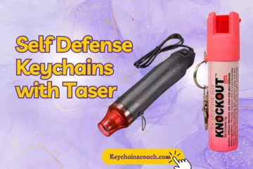 Self Defense Keychains with Taser