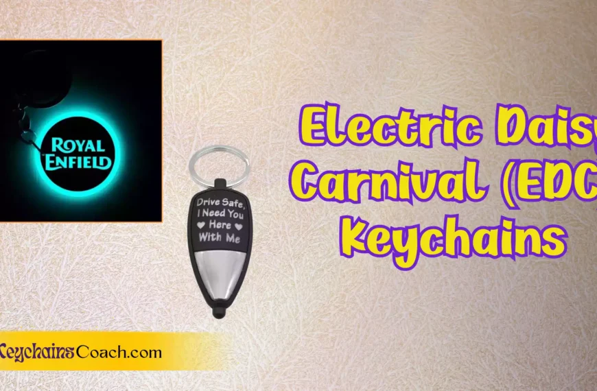 Electric Daisy Carnival keychain