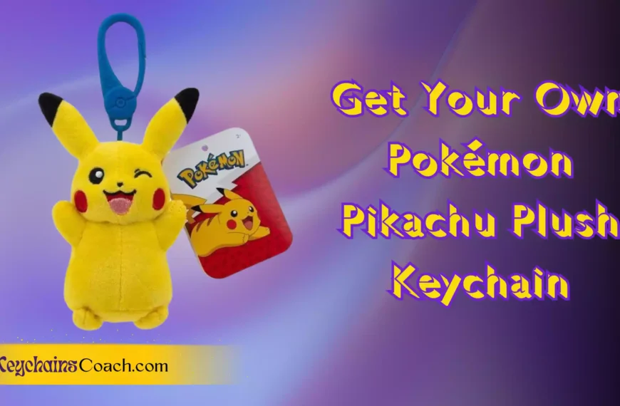 Get Your Own Pokémon Pikachu Plush Keychain