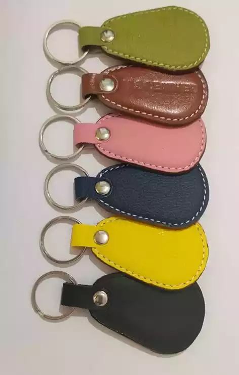  MS LEATHER Pu Leather Keychain | Universal Fob | Heavy Duty Key Chain