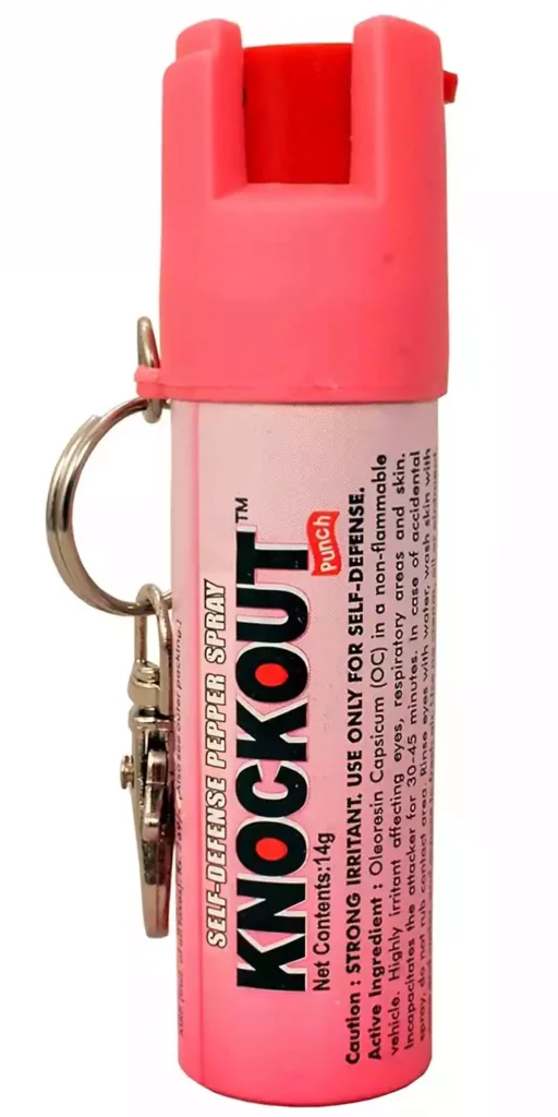  POM Pepper Spray Keychain