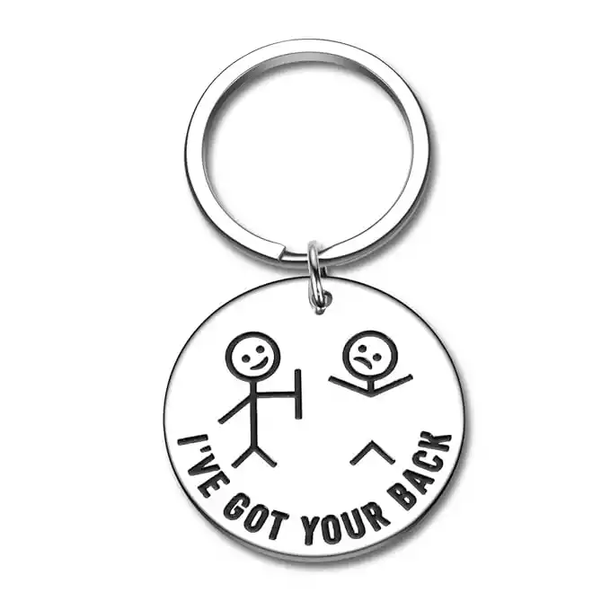  Octamber Metal Funny Gifts Best Friend Keychain