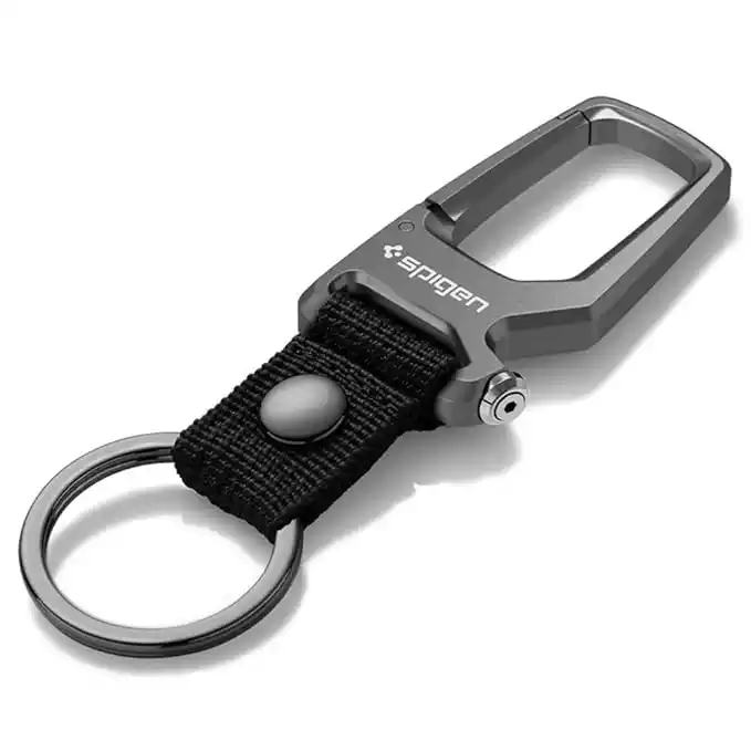 Spigen Carabiner Key Ring Clip, Bottle Opener Keychain