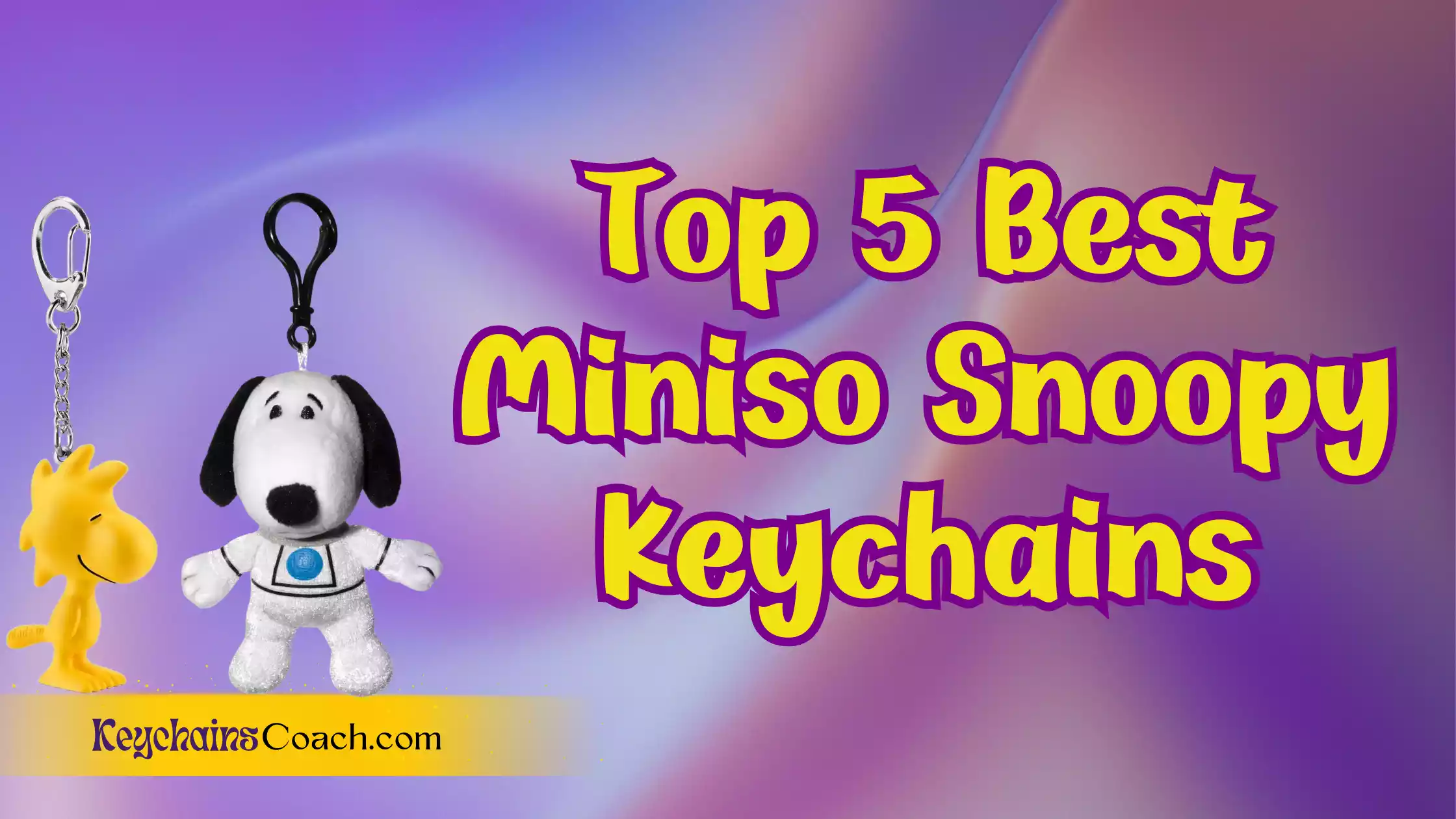 Top 5 Best Miniso Snoopy Keychains